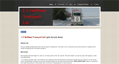 Desktop Screenshot of cfhoffmantransport.ca
